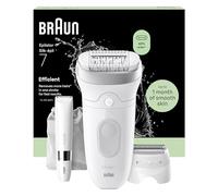 Braun Silk·épil 7 Depiladora Eléctrica Mujer, 7-441, Plata