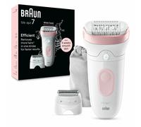 Braun Silk-épil 7 7-030 40 pinzas Rosa, Blanco
