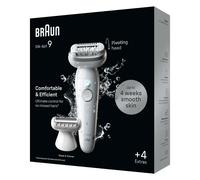 Depiladora Silk-épil 9 9-041 (Plata) - BRAUN