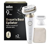 Braun Silk·épil 9 Flex Depiladora Eléctrica Mujer, 9-041 3D, Oro