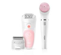 Braun Silk-épil Beauty Set 5 Starter Wet&Dry 5-885 - Depiladora Mujer 4 en 1 Inalámbrica