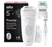 Braun Silk·épil 5 Depiladora Eléctrica Mujer, 5-251, Blanco/Gris