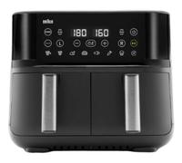 Braun td 3030i bk doble 8 l independiente 2850 w freidora de aire cali