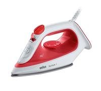 Plancha de Vapor TextStyle 1 SI1019 1900W (Blanco/Rojo) - BRAUN