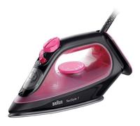 Braun TexStyle 1 Plancha vapor-seco Suela de cerámica 2000 W Negro, Púrpura