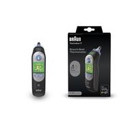 Braun ThermoScan 7 Termómetro de oído, Tecnología Age Precision, Pantalla digital codificada por colores, Apto para bebés y niños pequeños, La marca #1 entre los médicos(1)