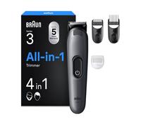 Braun Todo En Uno AIO 3500 Kit De Styling 4en1. Lámina Ultra Afilada, 14 Longitudes .Recorte Para Cara Y Pelo, Autonomía De 50 Min, Y Rápido