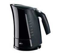 Braun WK 500 Hervidor Inalámbrico, 3000 W, 1.7 Litros, Negro