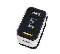 Braun YK-81CEU oxímetro de pulso Negro, Acero inoxidable