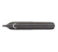 Brause - Ref 10001B - Puntas de metal Hatat (paquete de 10) - Adecuado para escritura árabe y hebrea, punta gruesa para alternar entre líneas completas y capilares