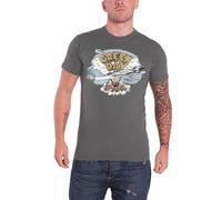 Bravado - Camiseta con Cuello Redondo de Manga Corta para Hombre, Talla 39, Color Gris (Grau Grey)