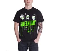 Green Day - T-Shirt # M Black Unisex # Drips