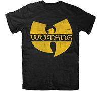 Bravado - Camiseta - Hombre - Wu-Tang Clan Distressed Logo Adulto S/S (Camiseta) In Nero, Size: XX-Large, Colo...