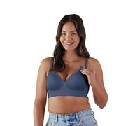 BRAVADO! DESIGNS Sujetador inalámbrico de maternidad y lactancia con escote en V de corte bajo | B, C, D, DD/E, DDD/F Cup, Anochecer, Large