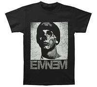 Bravado Eminem Cara de Cráneo Camiseta para Hombres, X-Large, Negro, Negro, XL