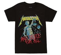 Bravado Metallica .and Justice for All T-Shirt, Negro, S