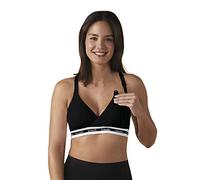 Bravado! Sujetador suave original de lactancia y maternidad 1014, Negro, M