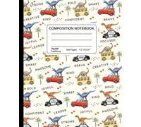 Brave & Bold: Affirmation Composition Notebook for Boys: Motivating boys to be strong, confident, and focused - perfect for school, journaling, and goal-setting