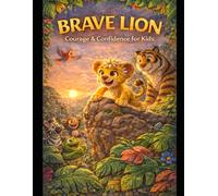 Brave Lion (Fear) The Lion Learns Series™: A Fun Emotional Regulation & Confidence Activity Book for Kids Ages 4-8