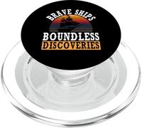 Brave Ships Descubrimientos ilimitados Día indígena de Colón PopSockets PopGrip para MagSafe