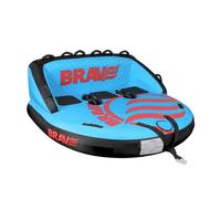 BRAVE SPORTS - Sofá Hinchable de Arrastre con Respaldo para 3 Personas- Funtube Arrastrable de PVC y Nylon - Flotador Remolcable Barco y Moto Acuática - 16 Asas-190x180x90 cm - Diseñado en España