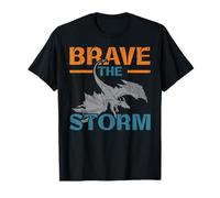 Brave The Storm Flying Beast Myth Dragon Whisperer Camiseta