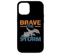 Brave The Storm Flying Beast Myth Dragon Whisperer Carcasa para iPhone 12/12 Pro