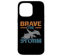 Brave The Storm Flying Beast Myth Dragon Whisperer Carcasa para iPhone 14 Pro MAX
