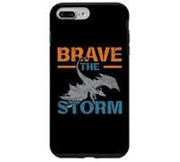 Brave The Storm Flying Beast Myth Dragon Whisperer Carcasa para iPhone 7 Plus/8 Plus