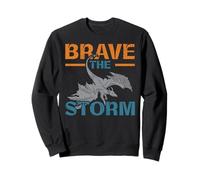 Brave The Storm Flying Beast Myth Dragon Whisperer Sudadera