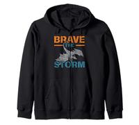 Brave The Storm Flying Beast Myth Dragon Whisperer Sudadera con Capucha