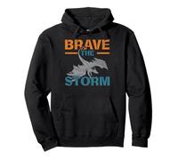 Brave The Storm Flying Beast Myth Dragon Whisperer Sudadera con Capucha
