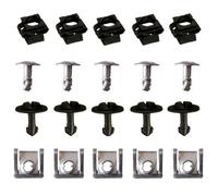 BRAVECOW 20 piezas de protección contra el empotramiento, kit de montaje del motor, tornillos de sujeción para Audi A4 A6 A8