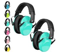 BraveKoi Protección auditiva para niños, orejeras para niños, protección contra el ruido, auriculares fácilmente ajustables, plegables, para autismo, TDAH, fuegos artificiales, conciertos, auriculares