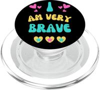 Bravery Get Well Present I Am Valiente para EL Coraje PopSockets PopGrip para MagSafe