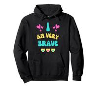 Bravery Get Well Present I Am Valiente para EL Coraje Sudadera con Capucha