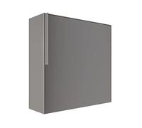 Bravios - Buzón de pared, color gris metálico
