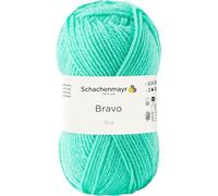 Bravo Schachenmayr, 50 g, Lana, acrílico, Color 08321 Esmeralda, Aprox. 133 STS
