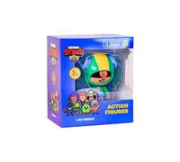 Brawl Stars Leon - Figura de acción | Figura de Juguete Coleccionable de 4.5 Pulgadas de Alto | P.M.I. Juguetes con Licencia Oficial | Supercell | Regalo para Videojuegos | Figura articulada