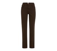 Brax Carola Thermo Denim - Pantalones Femeninos Estilo Femenino, Color Chocolate Oscuro 52, Talla 34W x 34L, 52 Chocolate Oscuro, 34W / 34L