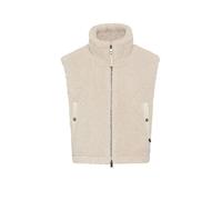 BRAX Chaleco de piel sintética YUNA beige | 42