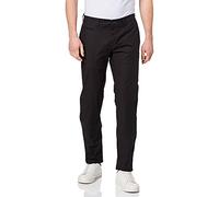 BRAX Estilo Fabio en Hi-Flex: Chino Muy elástico Pantalones, Negro, 33W x 34L para Hombre