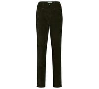 BRAX Estilo Mary New Corduroy Pantalones, Verde Oliva, 36W x 32L para Mujer