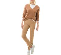 BRAX FEEL GOOD Style Mary New Corduroy Pantalones, marrón Claro, 34W x 30L para Mujer