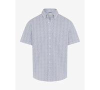 Brax Hombre Camisa Estilo Dan Manga Corta Azul Minimal 740033 74411800 25 Cove