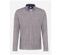 Brax Hombre Camisa Manga Larga Modern Fit Estilo Daniel Braun Azul a Cuadros