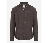 Brax Hombre Lino Modern Fit Estilo Daniel Marrón 740006 74410100 52 Chocolate