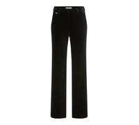 Brax Pantalones de Mujer Style.Maine Jersey Corduroy Wide Leg, 02 Black, 31W / 32L