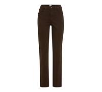 Brax Pantalones Vaqueros para Mujer Style.Carola Thermo Denim Feminine, 52 Dark Chocolate, 32W / 30L