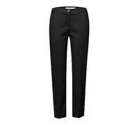 BRAX S Style Maron-Pantalones de Lana con Silueta Relajada Vestir, Negro, 32W x 30L para Mujer
